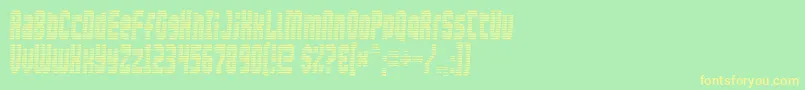 Maximumsecurity Font – Yellow Fonts on Green Background