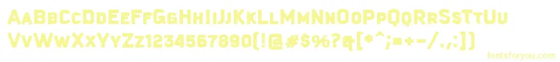 KautivaCapsBlack Font – Yellow Fonts