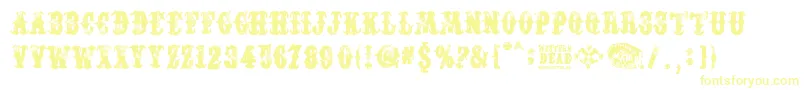 WesternDead Font – Yellow Fonts