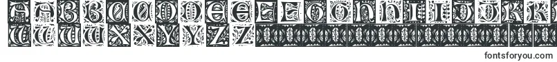 Gothic Leaf-Schriftart – Schriften für Initialen