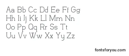 FlatformLight Font