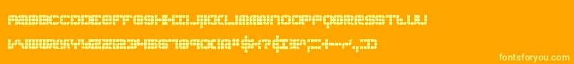fuente KonectorBrk – Fuentes Amarillas Sobre Fondo Naranja