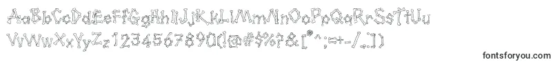 Kavernosa-fontti – Käsinkirjoitetut fontit