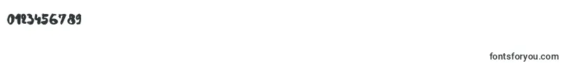 Chocoleta Font – Fonts for Numbers and Digits