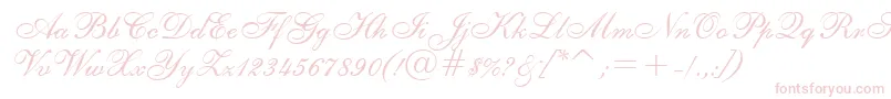 English111VivaceBt Font – Pink Fonts