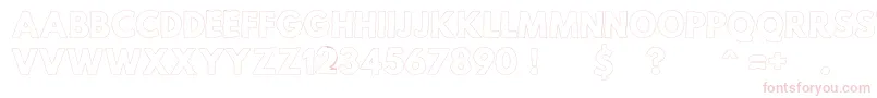 MildLifeOutlinePersonalUse Font – Pink Fonts
