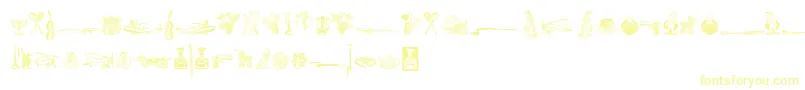 CornucopiaOfDingbatsSix Font – Yellow Fonts