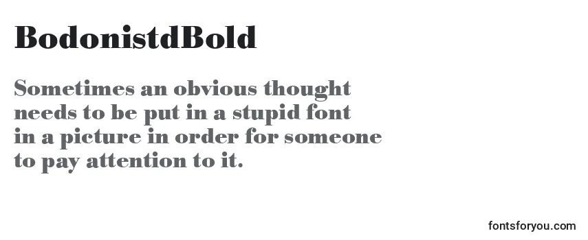 BodonistdBold Font