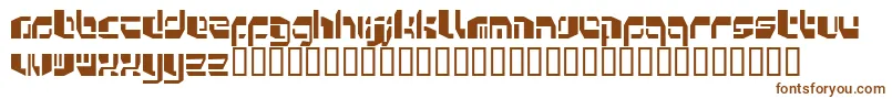 Kosmonau Font – Brown Fonts on White Background