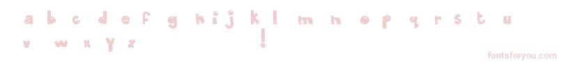 MtfOliveYou Font – Pink Fonts on White Background