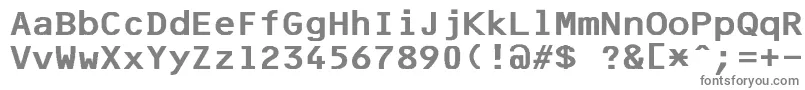 F25BankPrinter Font – Gray Fonts