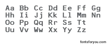 F25BankPrinter-fontti