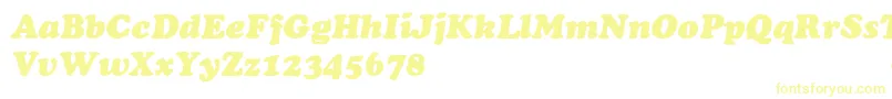 ChaceyHeavyItalic Font – Yellow Fonts