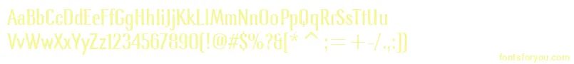 LennoxitcTtBook Font – Yellow Fonts