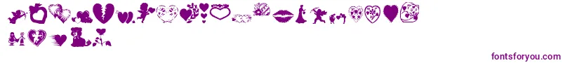 Weitere Informationen zur Aosval-Schriftart Aosval-Schriftart – Violette Schriften