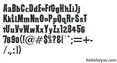 VtcSubwayslamRegular font – iOS Fonts