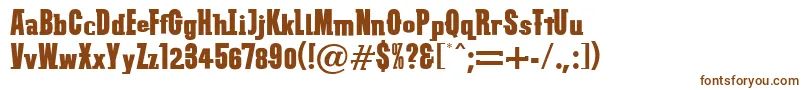 VtcSubwayslamRegular Font – Brown Fonts