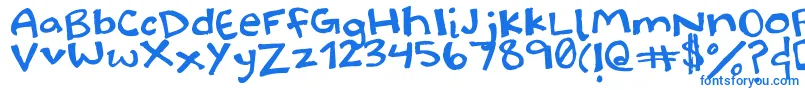 Halidoodle Font – Blue Fonts