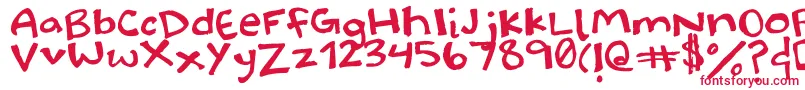 Halidoodle Font – Red Fonts