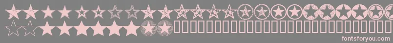Seeis Font – Pink Fonts on Gray Background