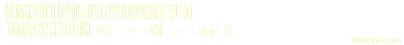 AlienPlaylist Font – Yellow Fonts