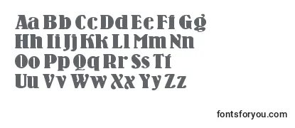 Woodennickelblack Font