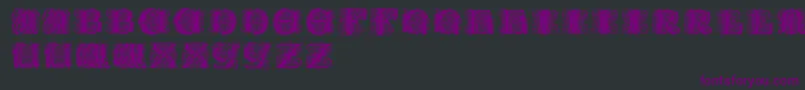 Saiba mais sobre a fonte Paulusfranckinitialen Fonte Paulusfranckinitialen – fontes roxas em um fundo preto