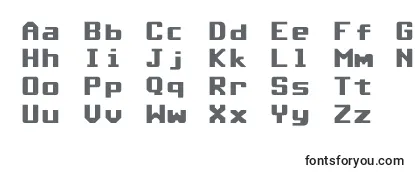 Überblick über die Schriftart CommodoreRoundedV1.2