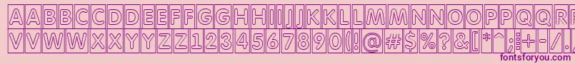 AFuturaroundttlcmotl Font – Purple Fonts on Pink Background