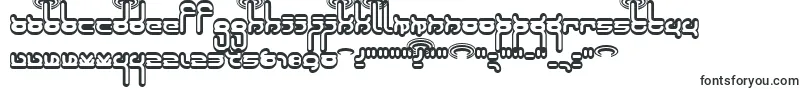 Шрифт Robokid ffy – рельефные шрифты