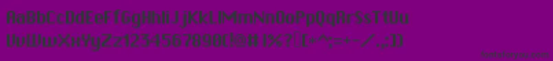 フォントRpgsystem – 紫の背景に黒い文字