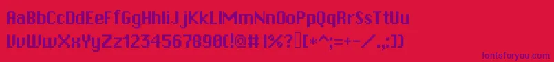 More about Rpgsystem Font Rpgsystem Font – Purple Fonts on Red Background
