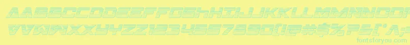 More about Transamericachromeital Font Transamericachromeital Font – Green Fonts on Yellow Background