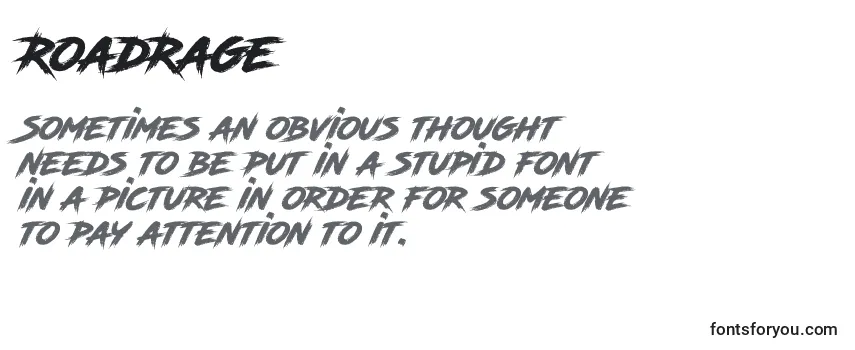 Review of the RoadRage Font