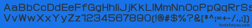 Подробнее о шрифте ProtofetBold Шрифт ProtofetBold – чёрные шрифты на синем фоне
