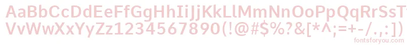 CommeSemibold Font – Pink Fonts