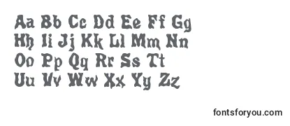 Review of the Poultrygeist Font