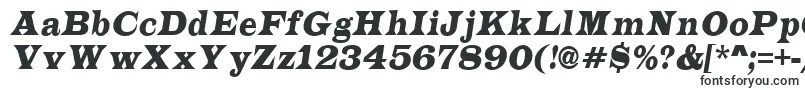 ALatinonrItalic-fontti – julistefontit