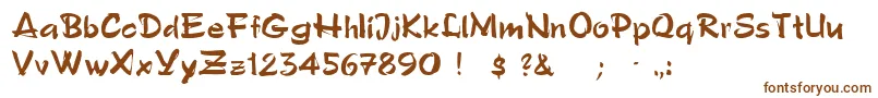 PoloSemiscriptRegular Font – Brown Fonts
