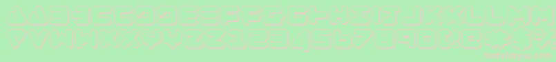 Zealoto Font – Pink Fonts on Green Background