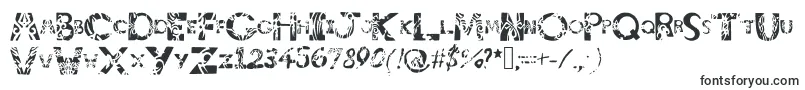 Шрифт Tribalistiktatwu – шрифты, начинающиеся на T