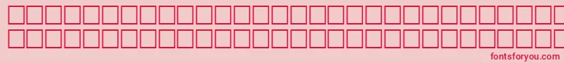 McsDiwani0SUNormal. Font – Red Fonts on Pink Background