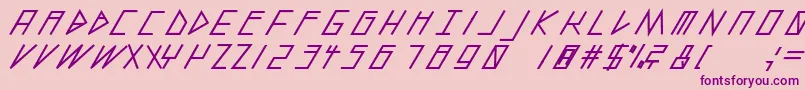 More about SlantedItalicShiftBlack Font SlantedItalicShiftBlack Font – Purple Fonts on Pink Background