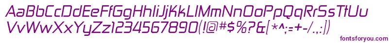 ZektonrgItalic Font – Purple Fonts