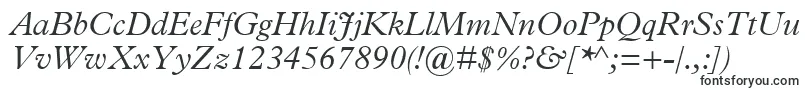 TerminusLightSsiLightItalic-fontti – Fontit Microsoft Officelle