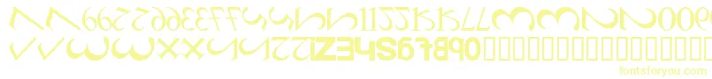 Más sobre la fuente AlphaNumero fuente AlphaNumero – Fuentes Amarillas Sobre Fondo Blanco