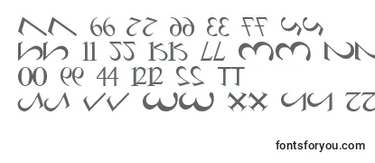 AlphaNumero-fontti