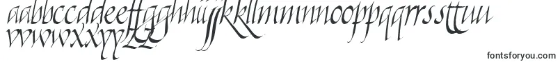 Czcionka Killigraphy – lekka czcionka