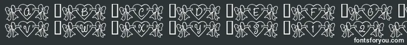 Rmbowhrt Font – White Fonts on Black Background