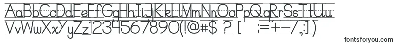 PrecursiveLinedFree Font – Artistic Fonts